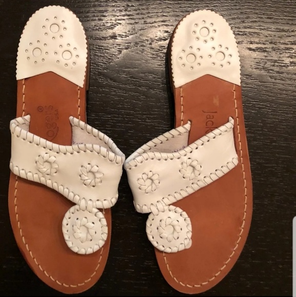 Jack Rogers Shoes - Jack rogers white sandals